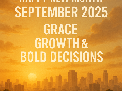 Prince Laja Adeoye’s September 2025 Message: A Month of Grace, Growth, and Bold Decisions